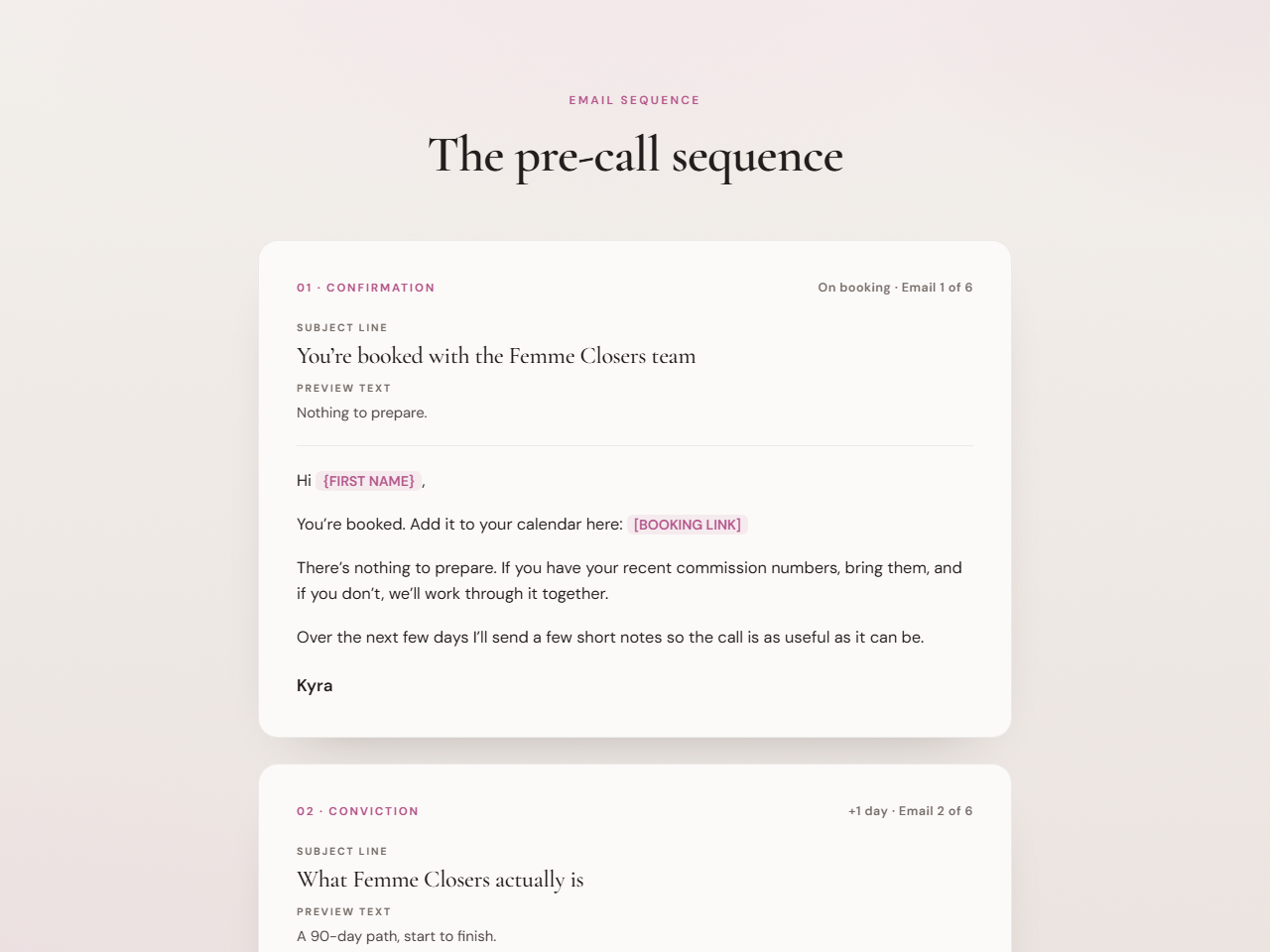 Pre-call preview